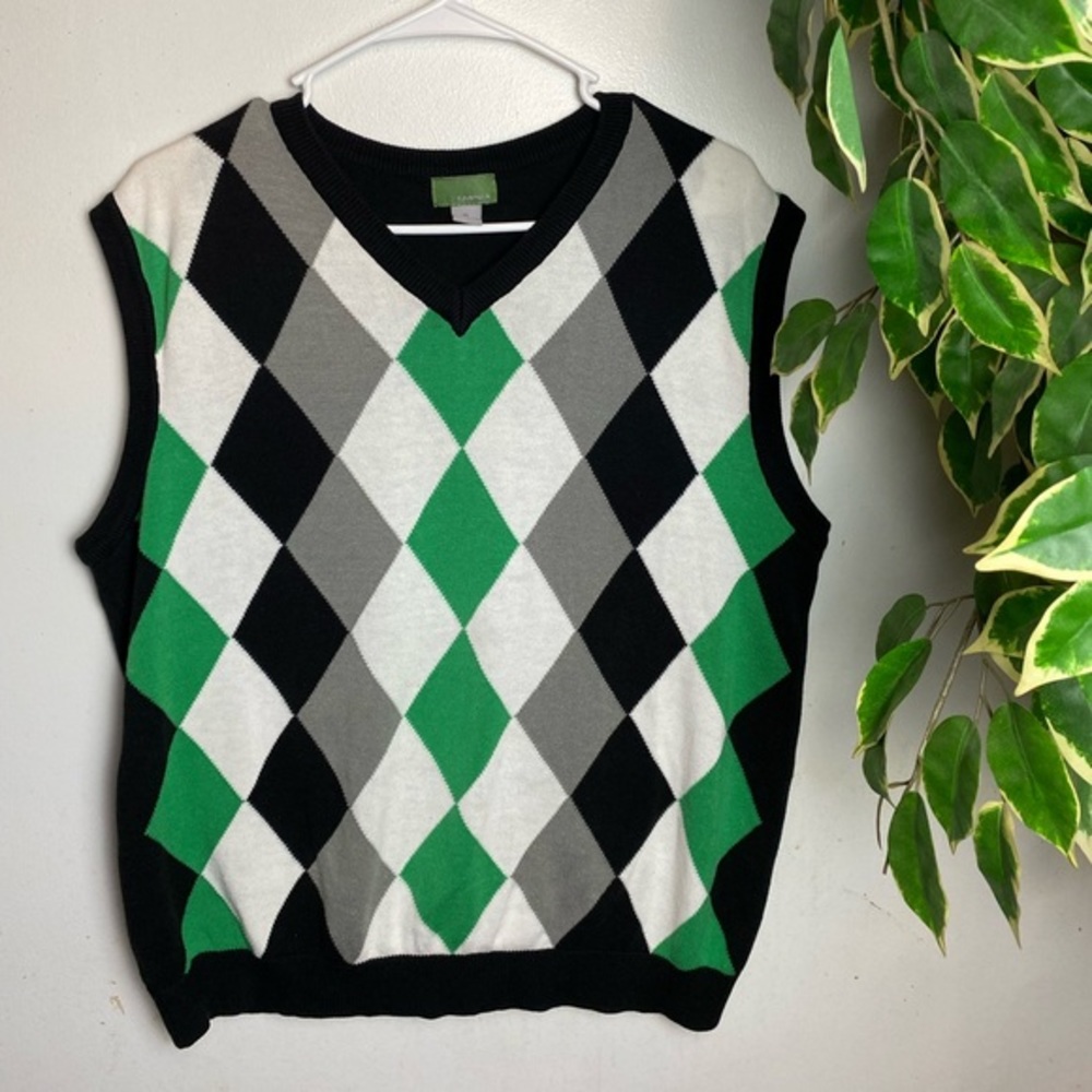 Diamond Patterned Vest - image 1
